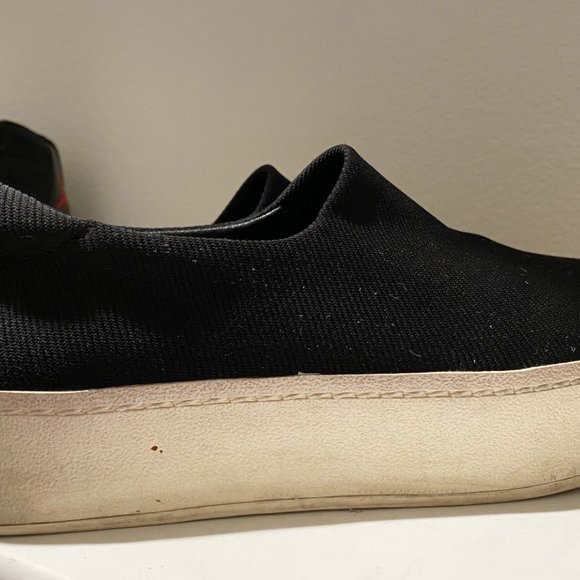 Opening Ceremony Black Platform Sneakers, Slip On - Picture 5 of 8
